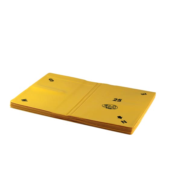    Lion Duplicate Bridge Wallet – Yellow 25-32
